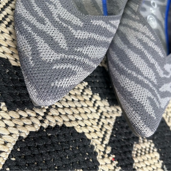 Gray Zebra Rothys 8.5 - Picture 2 of 5